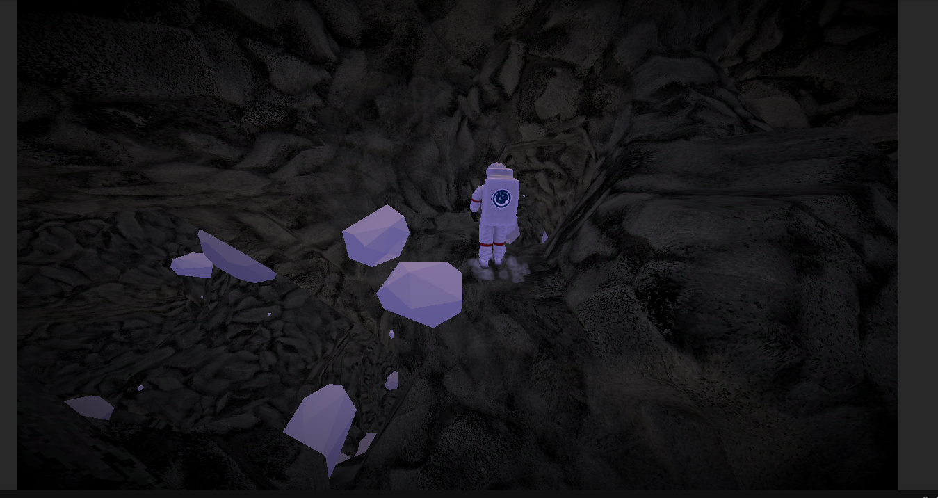 Screenshot of the Planet Cave Demo